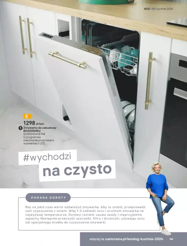 Castorama - gazetka promocyjna Katalog Kuchnie 2024 od czwartku 25.04  - strona 189
