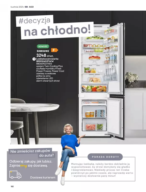 Castorama - gazetka promocyjna Katalog Kuchnie 2024 od czwartku 25.04  - strona 182