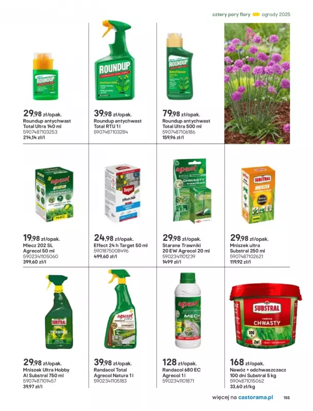 Castorama - gazetka promocyjna Katalog Ogrody, tarasy i balkony 2025 od środy 12.03 do środy 31.12 - strona 155