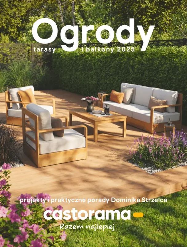 Castorama - gazetka promocyjna Katalog Ogrody, tarasy i balkony 2025  