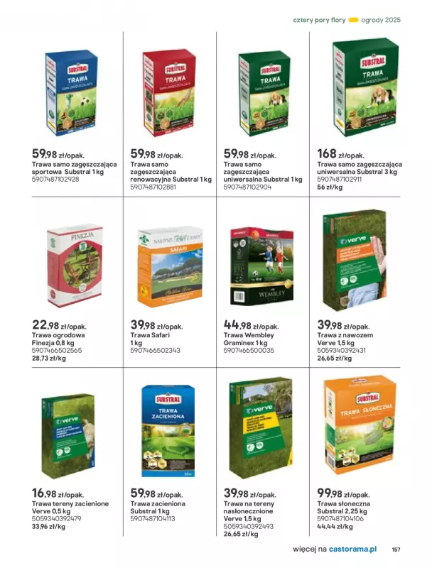 Castorama - gazetka promocyjna Katalog Ogrody, tarasy i balkony 2025 od środy 12.03 do środy 31.12 - strona 157