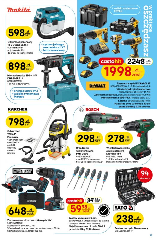 Castorama - gazetka promocyjna Gazetka od środy 07.05 do wtorku 20.05 - strona 13