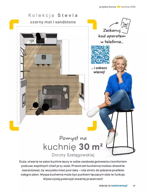 Castorama - gazetka promocyjna Katalog Kuchnie 2025 od poniedziałku 19.05 do wtorku 30.09 - strona 27