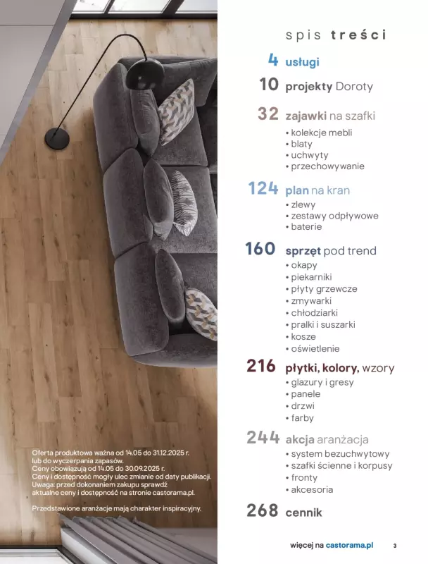 Castorama - gazetka promocyjna Katalog Kuchnie 2025   - strona 3