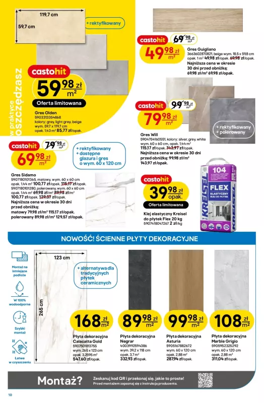 Castorama - gazetka promocyjna Gazetka od środy 21.05 do wtorku 03.06 - strona 10