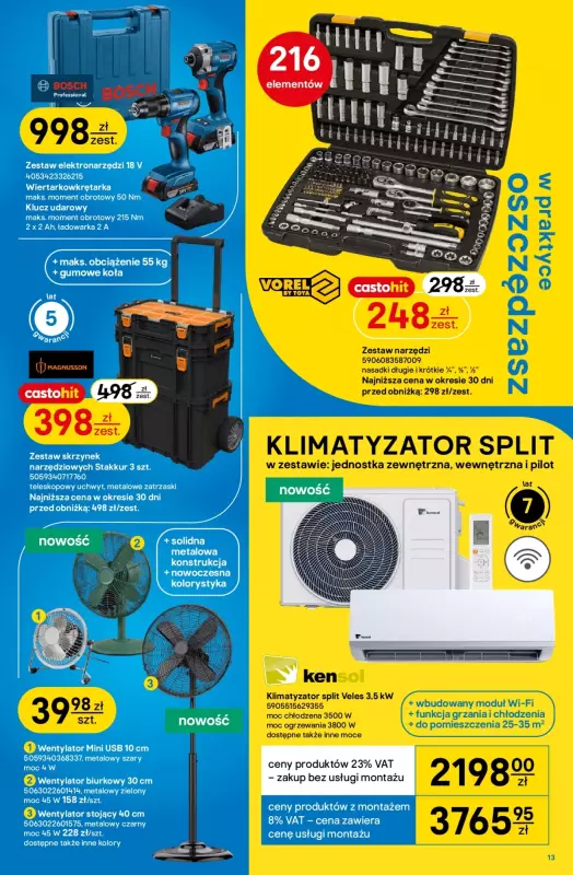 Castorama - gazetka promocyjna Gazetka od środy 04.06 do wtorku 17.06 - strona 13