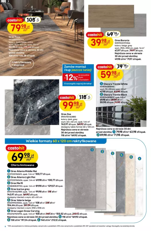 Castorama - gazetka promocyjna Gazetka od środy 18.06 do wtorku 01.07 - strona 6