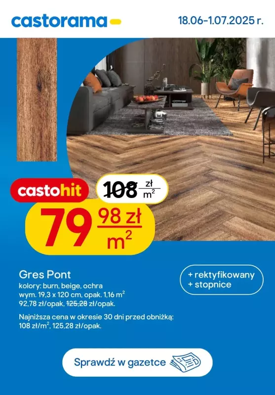 Castorama - gazetka promocyjna Najlepsze promocje! od środy 18.06 do wtorku 01.07 - strona 8
