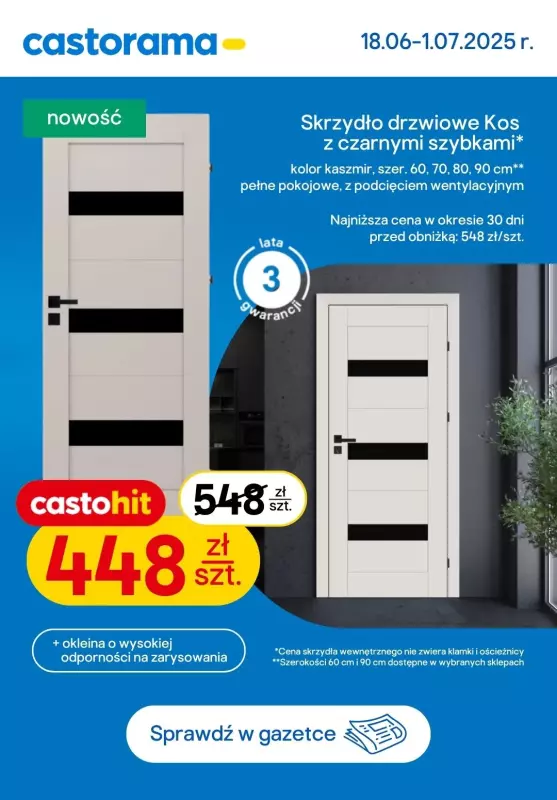 Castorama - gazetka promocyjna Najlepsze promocje! od środy 18.06 do wtorku 01.07 - strona 6
