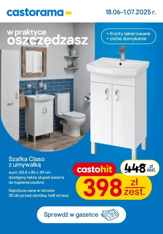Castorama - gazetka promocyjna Najlepsze promocje! od środy 18.06 do wtorku 01.07 - strona 4