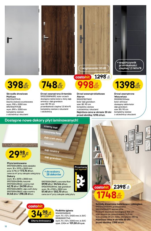 Castorama - gazetka promocyjna Gazetka od środy 18.06 do wtorku 01.07 - strona 12