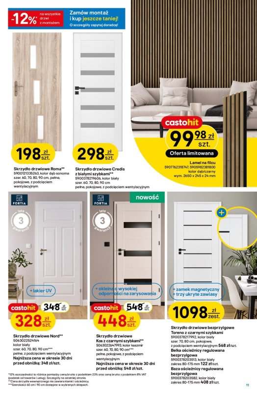 Castorama - gazetka promocyjna Gazetka od środy 18.06 do wtorku 01.07 - strona 11