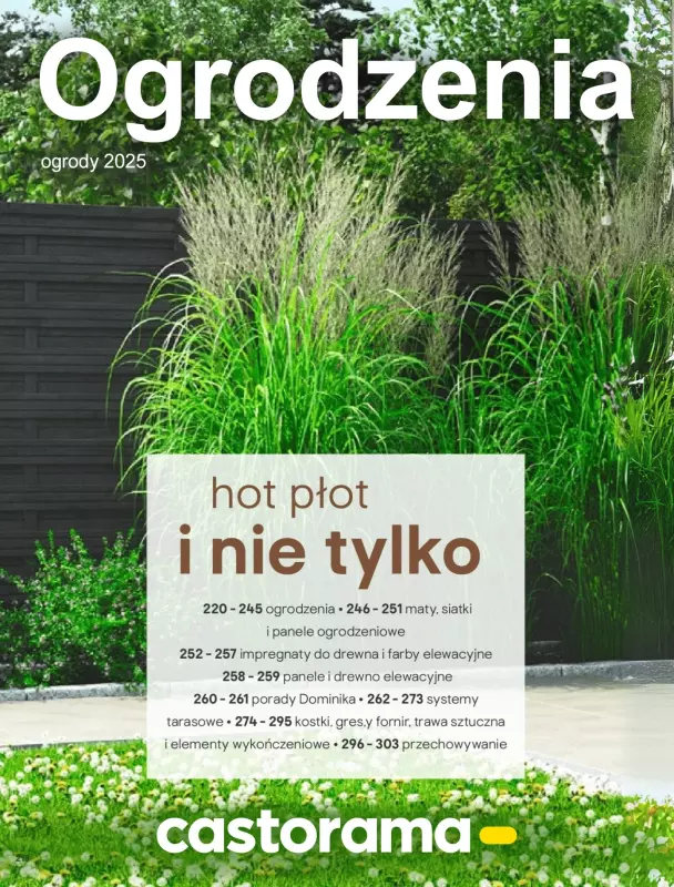 Castorama - gazetka promocyjna Ogrodzenia - prywatność w Twoim ogrodzie od piątku 27.06 