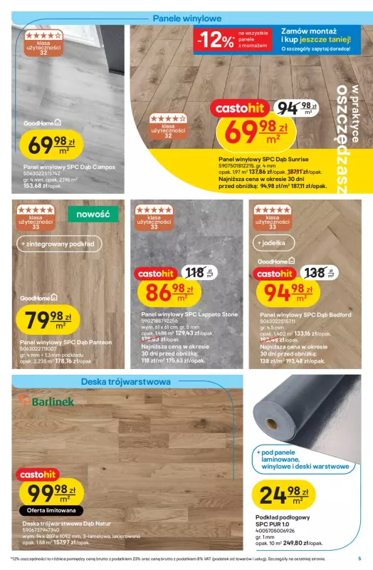 Castorama - gazetka promocyjna Gazetka od środy 02.07 do wtorku 15.07 - strona 5