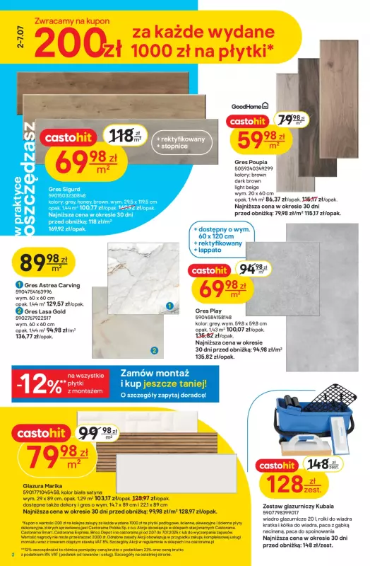Castorama - gazetka promocyjna Gazetka   - strona 2