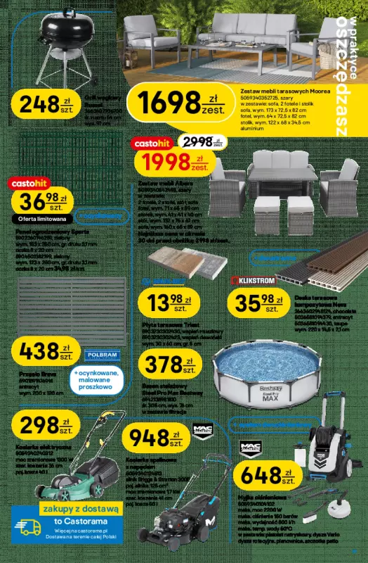 Castorama - gazetka promocyjna Gazetka od środy 30.07 do wtorku 12.08 - strona 18
