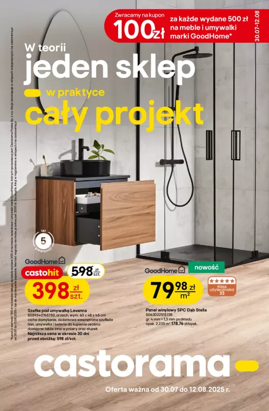 Castorama - gazetka promocyjna Gazetka  