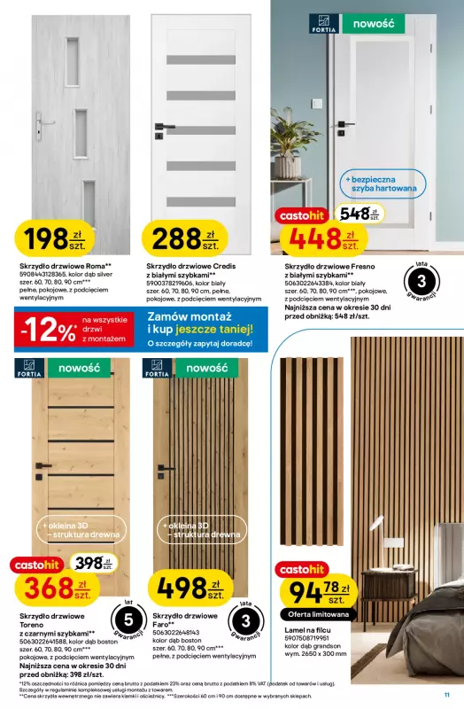 Castorama - gazetka promocyjna Gazetka od środy 13.08 do wtorku 26.08 - strona 11