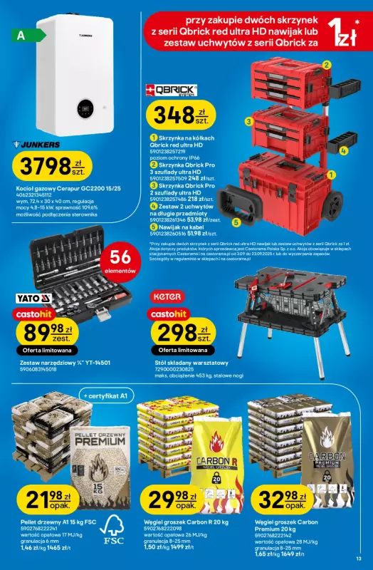 Castorama - gazetka promocyjna Gazetka od środy 03.09 do wtorku 23.09 - strona 15