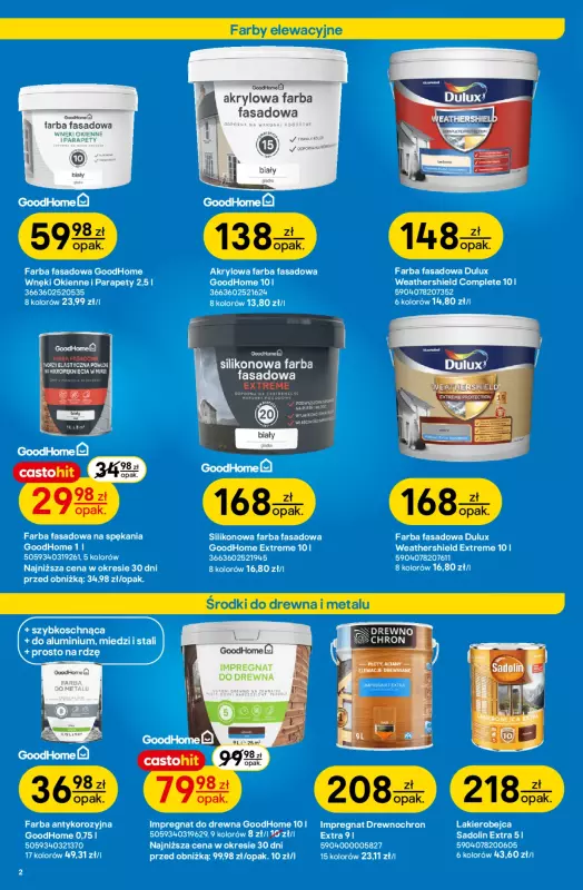Castorama - gazetka promocyjna Gazetka od środy 03.09 do wtorku 23.09 - strona 3