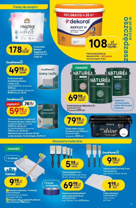 Castorama - gazetka promocyjna Gazetka   - strona 3