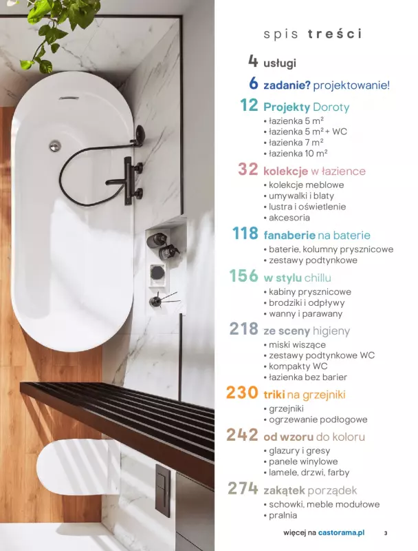Castorama - gazetka promocyjna Katalog Łazienki   - strona 3