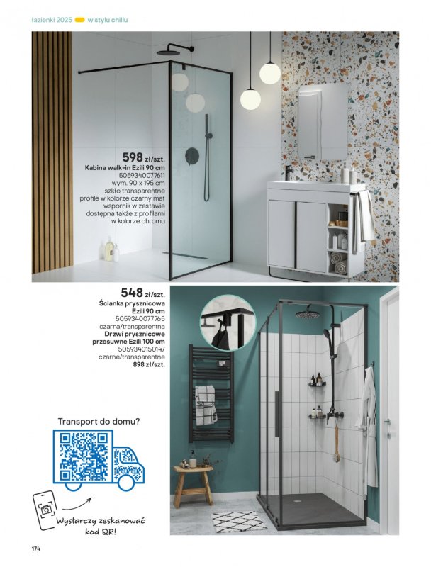 Castorama - gazetka promocyjna Katalog Łazienki od środy 17.09 do środy 31.12 - strona 174