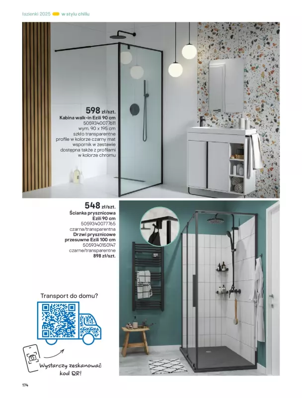 Castorama - gazetka promocyjna Katalog Łazienki od środy 17.09 do środy 31.12 - strona 174