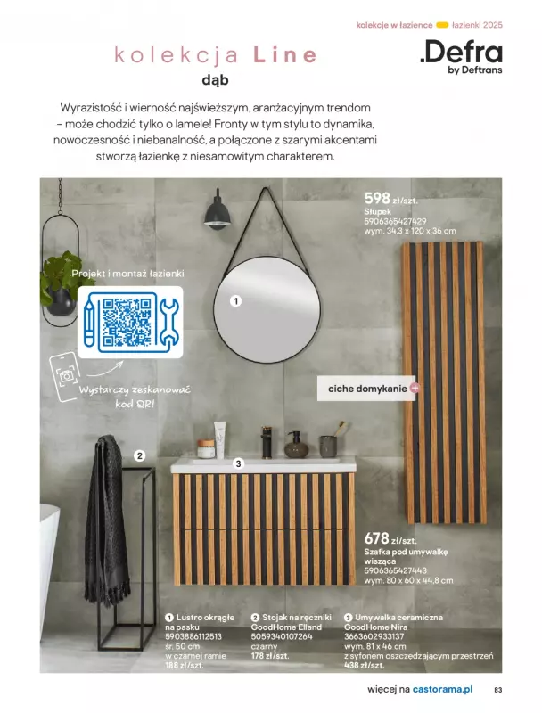 Castorama - gazetka promocyjna Katalog Łazienki od środy 17.09 do środy 31.12 - strona 83