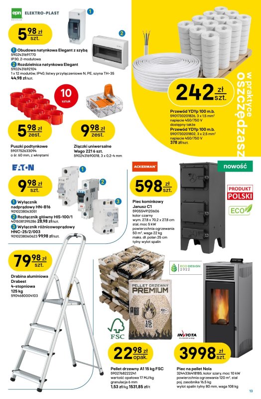 Castorama - gazetka promocyjna Drzwi i podłogi od środy 08.10 do wtorku 21.10 - strona 13