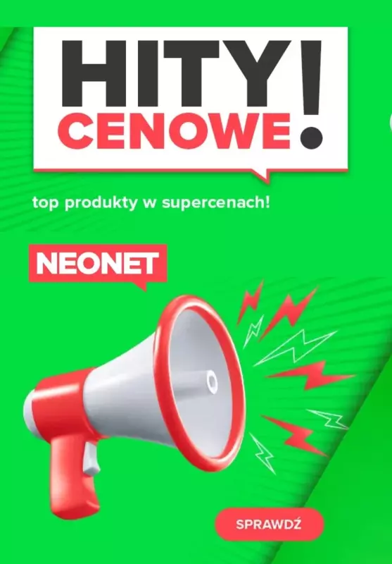 NEONET - gazetka promocyjna HITY cenowe! od czwartku 29.08 do środy 04.09