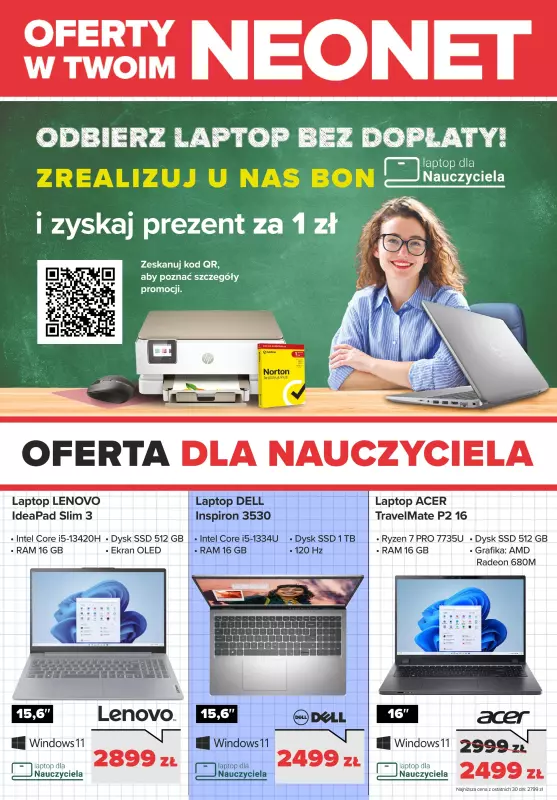 NEONET - gazetka promocyjna Wracamy do szkoły - TOP OFERTY! od czwartku 28.08 do środy 10.09 - strona 2