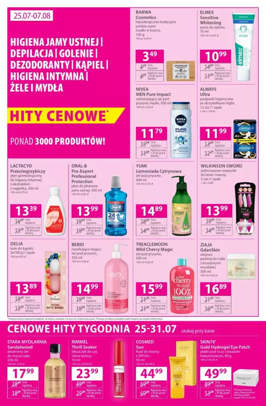 Hebe - gazetka promocyjna Gazetka od czwartku 25.07 do środy 07.08 - strona 2