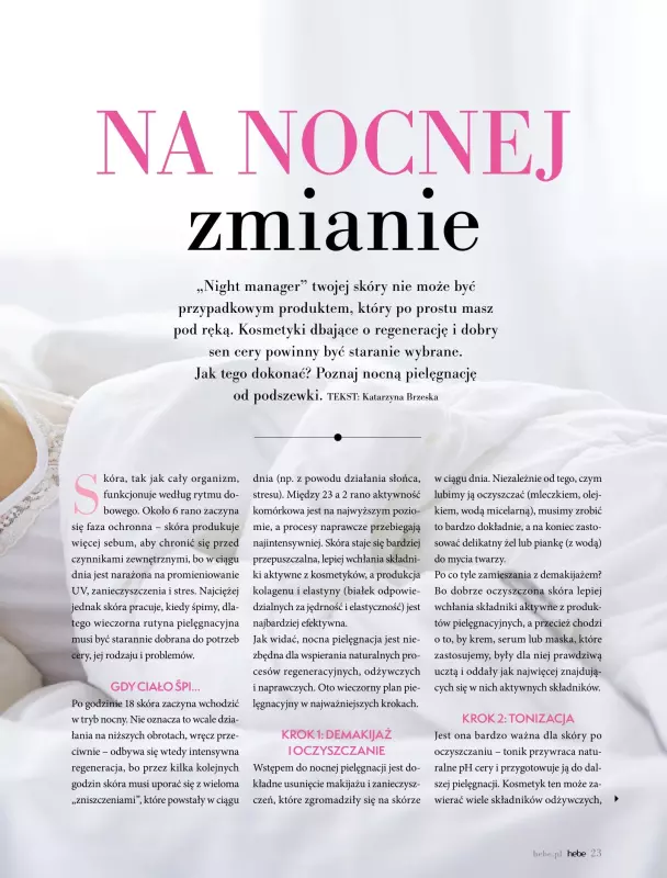 Hebe - gazetka promocyjna Magazyn od wtorku 03.09 do czwartku 31.10 - strona 23