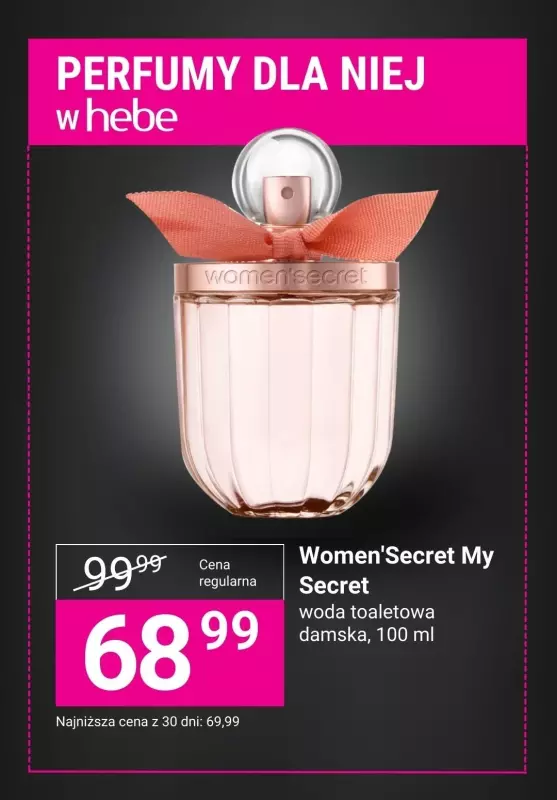 Hebe - gazetka promocyjna Perfumy w supercenach! od czwartku 14.11 do niedzieli 17.11 - strona 7