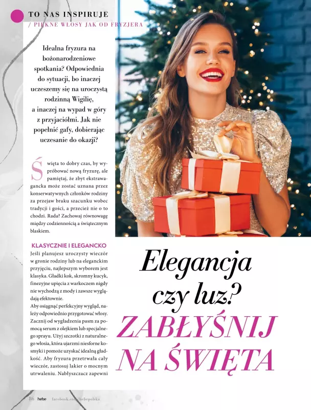 Hebe - gazetka promocyjna Magazyn od czwartku 14.11 do wtorku 31.12 - strona 86