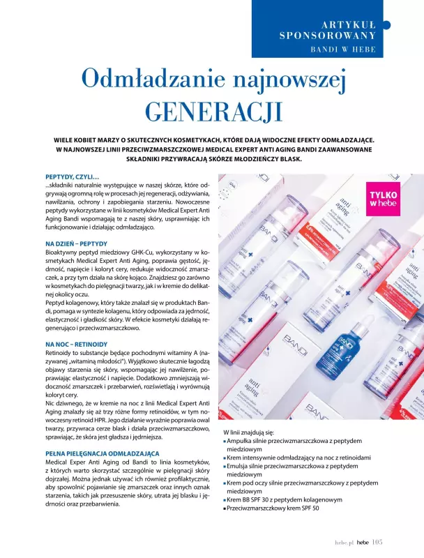 Hebe - gazetka promocyjna Magazyn od czwartku 14.11 do wtorku 31.12 - strona 105