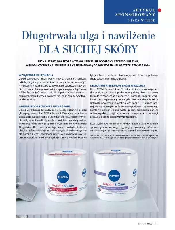 Hebe - gazetka promocyjna Magazyn od czwartku 14.11 do wtorku 31.12 - strona 131