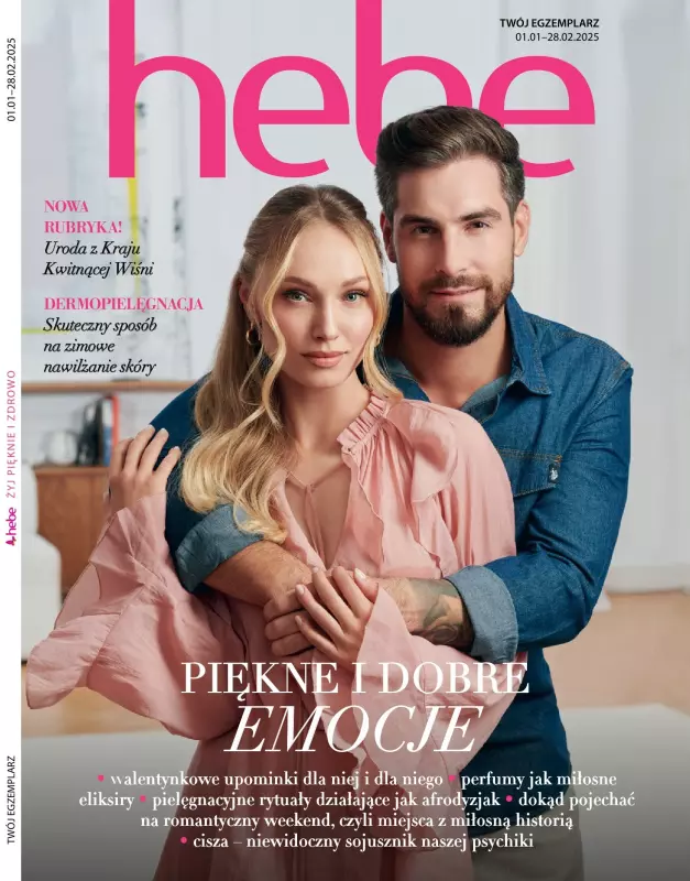 Hebe - gazetka promocyjna Magazyn od czwartku 02.01 do piątku 28.02