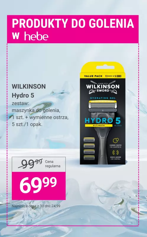 Hebe - gazetka promocyjna Produkty do golenia już od 10,99 zł od czwartku 27.02 do środy 12.03 - strona 5