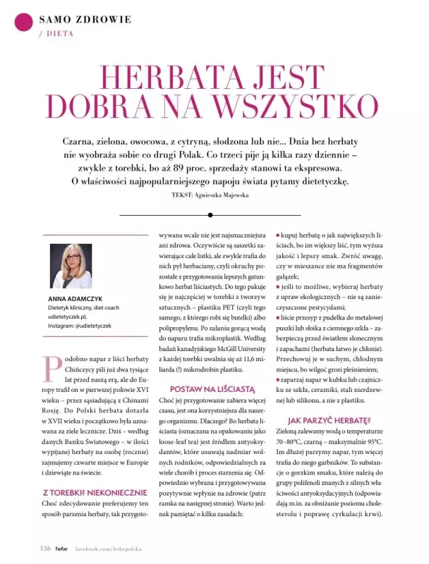 Hebe - gazetka promocyjna Magazyn od wtorku 04.03 do środy 30.04 - strona 136