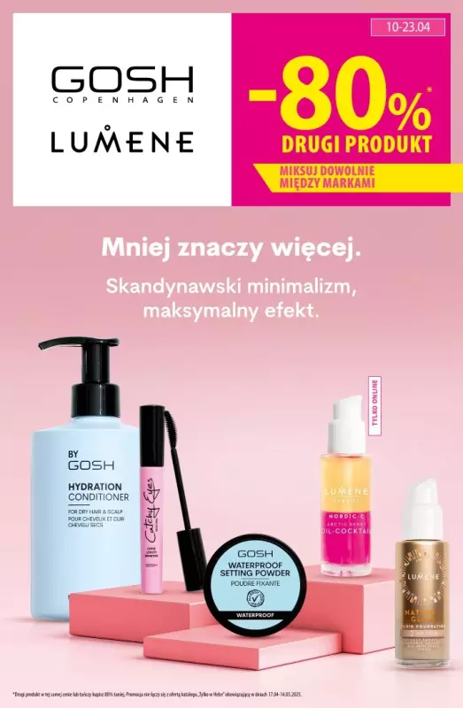 Hebe - gazetka promocyjna Gazetka od czwartku 10.04 do środy 23.04 - strona 16
