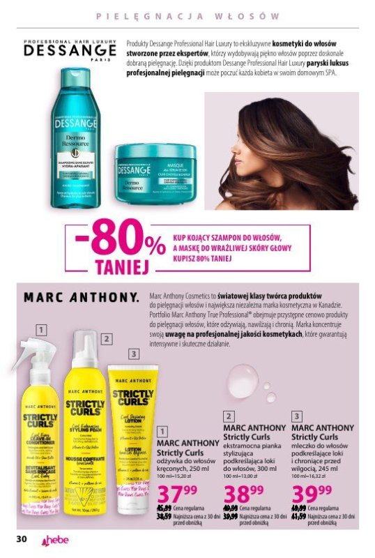 Hebe - gazetka promocyjna Katalog od czwartku 17.04 do środy 14.05 - strona 30