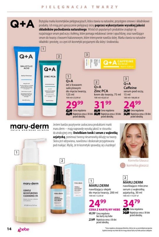 Hebe - gazetka promocyjna Katalog od czwartku 17.04 do środy 14.05 - strona 14