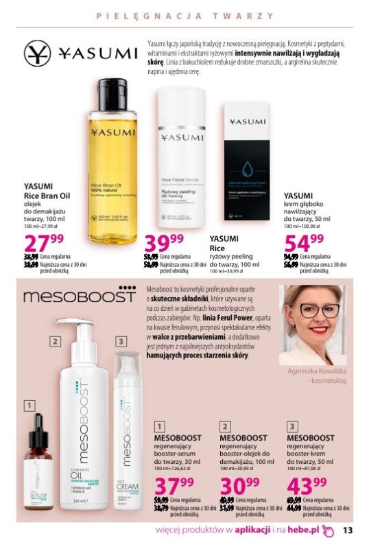 Hebe - gazetka promocyjna Katalog od czwartku 17.04 do środy 14.05 - strona 13