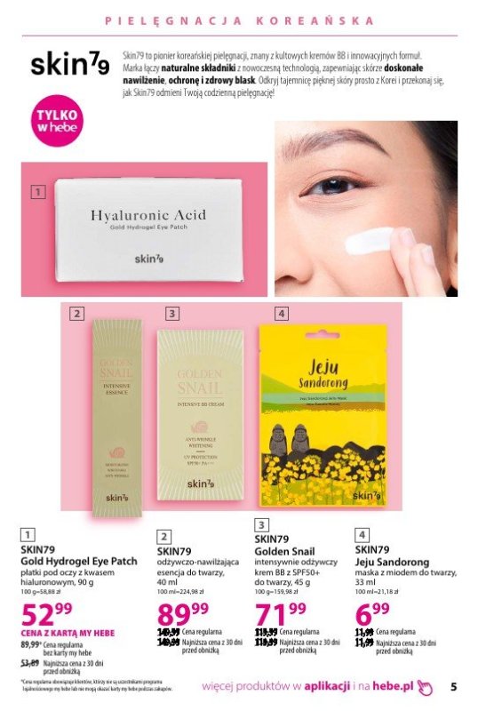 Hebe - gazetka promocyjna Katalog od czwartku 17.04 do środy 14.05 - strona 5