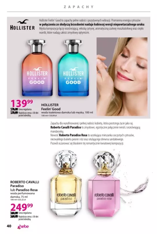 Hebe - gazetka promocyjna Katalog od czwartku 17.04 do środy 14.05 - strona 40