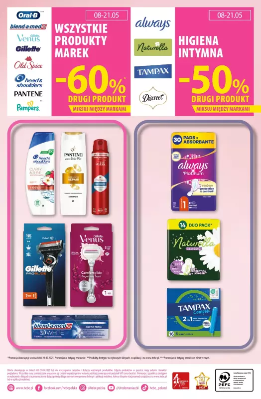 Hebe - gazetka promocyjna Gazetka od czwartku 08.05 do środy 21.05 - strona 18