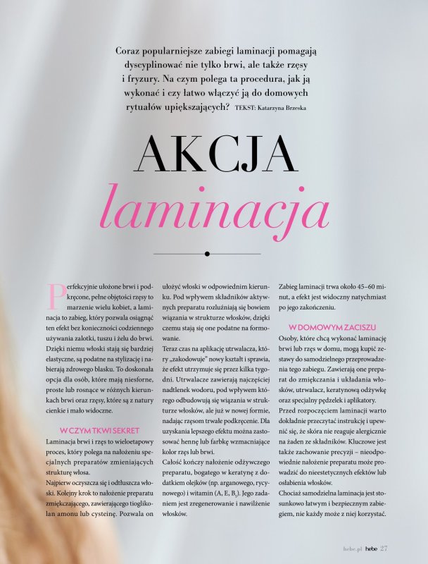Hebe - gazetka promocyjna Magazyn od piątku 09.05 do poniedziałku 30.06 - strona 27