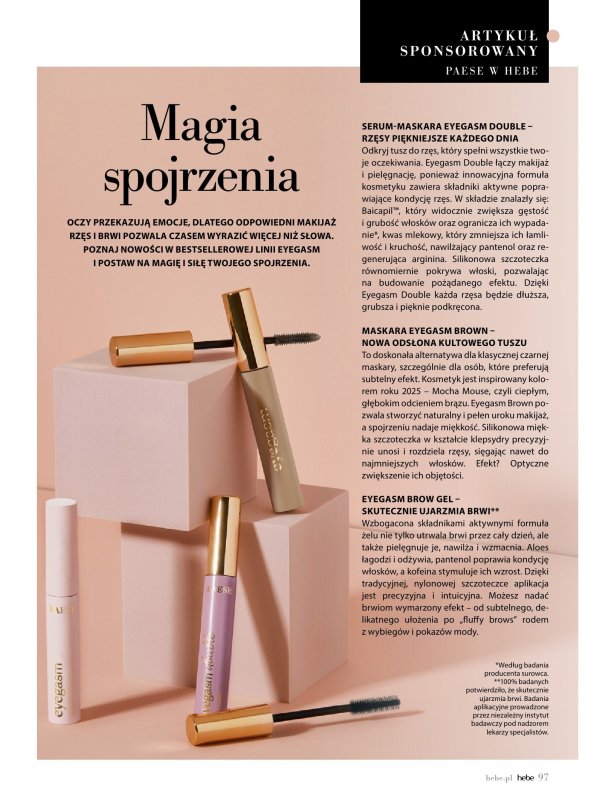 Hebe - gazetka promocyjna Magazyn od piątku 09.05 do poniedziałku 30.06 - strona 97
